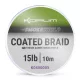 Korum Smokeshield Coated Braid 15lb Pletená Návazcová Šňůra 10m