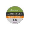 Korum Marka Flex Fluoro Oranžový Monofilní návazcový vlasec 5m