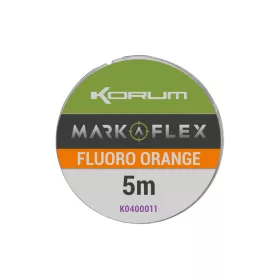   Korum Marka Flex Fluoro Oranžový Monofilní návazcový vlasec 5m