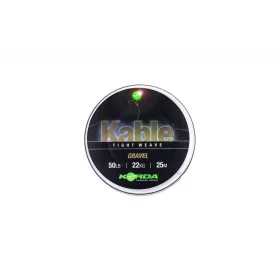 Korda Kable Tight Weave Gravel 25m 22kg Návazcová šňůra