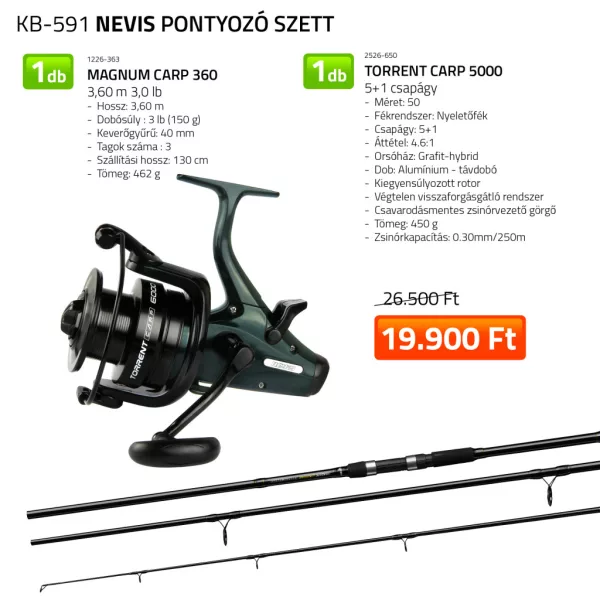 Nevis Kaprový set
