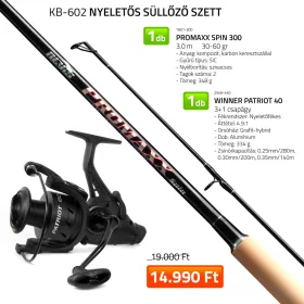 Nevis Rybářský set s volnoběžkou na candáty