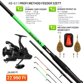 Nevis Profi Method Feeder Rybářský Set