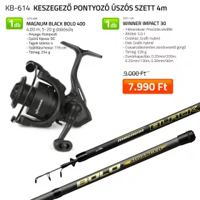 Plavaná sada Nevis 4,00m pro lov cejnů a kaprů