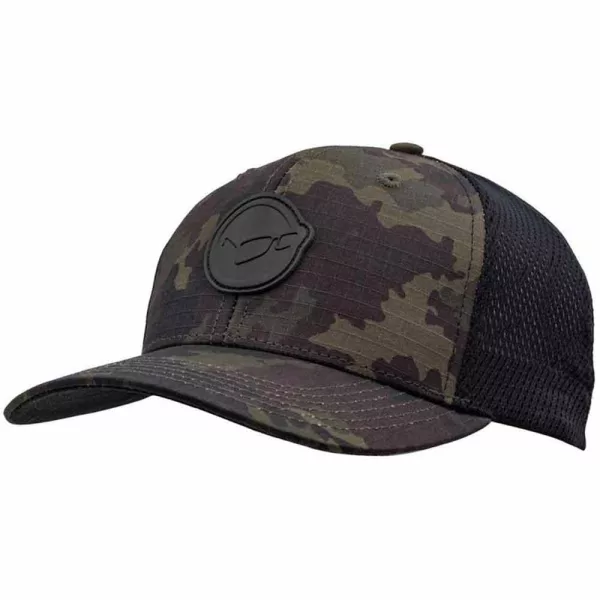 Korda Logo Patch Cap Dark Kamo Baseballová Čepice