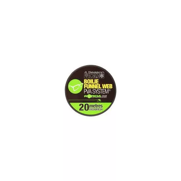 Korda Boilie Funnel Web Micromesh 20 m Refill - PVA náplň