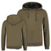Korda - Kore Olive Zip Hoodie - Mikina s kapucí - XXL