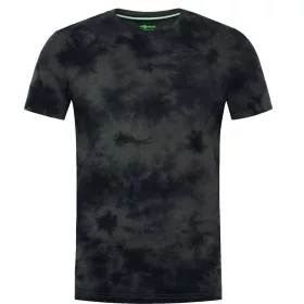 Korda Tie Dye břidlicově šedé tričko M