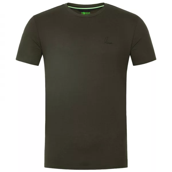 Korda Minimal Dark Olive Tričko M