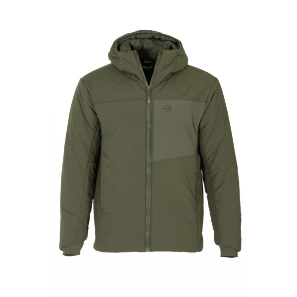 Korda Insulated Hooded Jacket Jacket Dark Olive Téli Kabát M