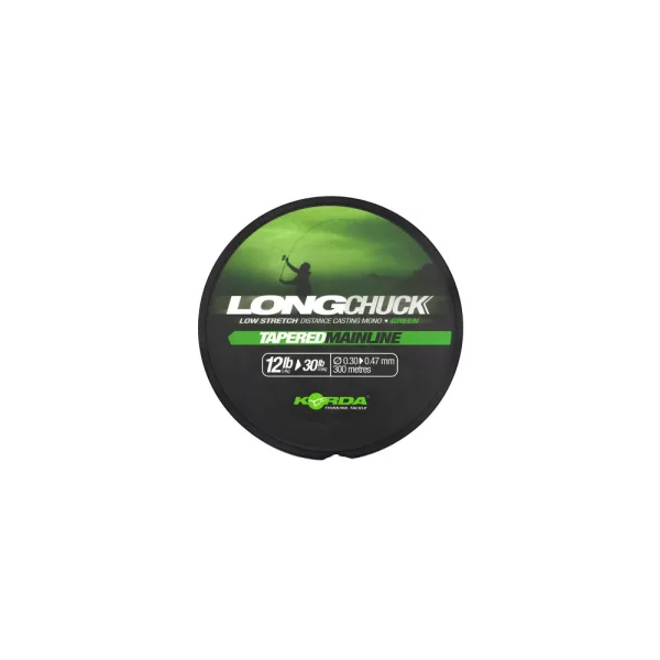 Korda LongChuck Zelený 0,30-0,47mm 300m Monofil Hlavní vlasec