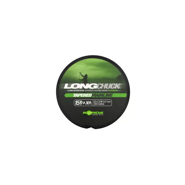 Korda LongChuck Zelený 0,33-0,47mm 300m Monofil Hlavní vlasec