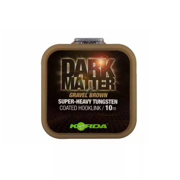 Korda Dark Matter Tungsten potahovaná šňůra hnědá 18lb 10m