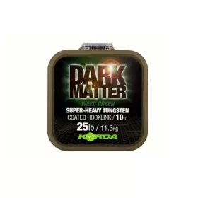   Korda Dark Matter Tungsten potahovaná šňůra zelená 18 lb 10m