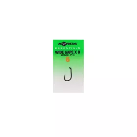   Korda Essentials Wide Gape X 6 Füles, Szakáll Nélküli Horog 10db