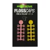 Korda Floss Caps Pink/Yellow - zarážka na boilies
