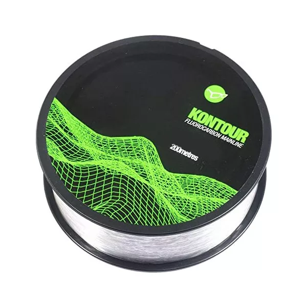 Korda Kontour Fluorocarbon 18lb - fluorocarbonový kaprový hlavní vlasec
