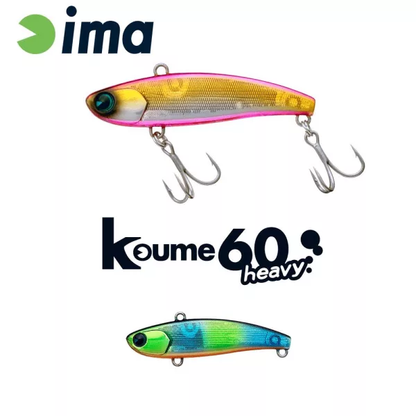Ima Koume Vibration 60 Heavy 6cm 17gr 121 Kingfisher Wobbler