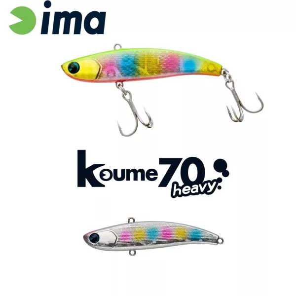 Ima Koume Vibration 70 Heavy 7cm 18gr 104 Cotton Candy Wobler