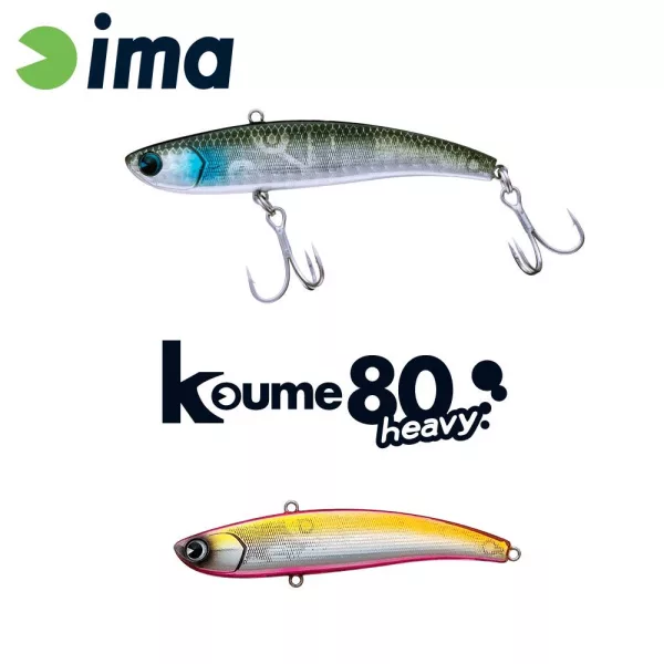 Ima Koume Vibration 80 Heavy 8cm 20gr 118 Pink Pink Wobler