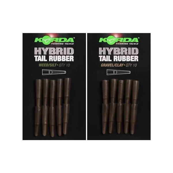 Korda Hybrid Tail Rubber Gravel/Clay - gumová objímka pro lead clip