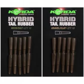   Korda Hybrid Tail Rubber Weed/Silt - gumová objímka pro lead clip