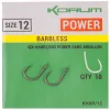 Korum Xpert Power - Barbless (size 12) Feeder háček