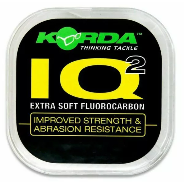 Korda IQ Extra Soft Fluorocarbon Návazcový materiál 15lb - fluorocarbonový kaprový návazec