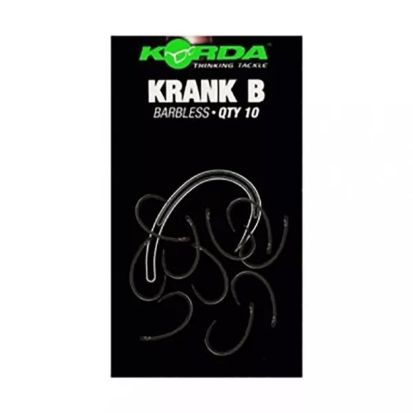 Korda Krank Barbless 2 S očkem, Bezprotihrotý Háček 10ks