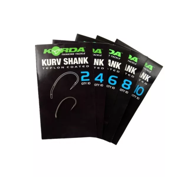 Korda Kurv Shank Size 02 - háček, kaprový háček
