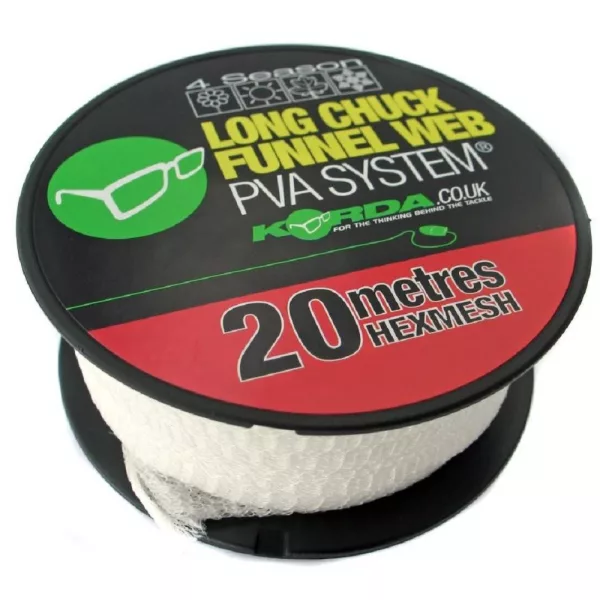 Korda Longchuck Funnel Web Hexmesh 20 m Refill - PVA náplň