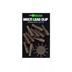   Korda Lead Clip Pin Gravel/Clay Multi Lead Clip Olůvkový klip 10ks