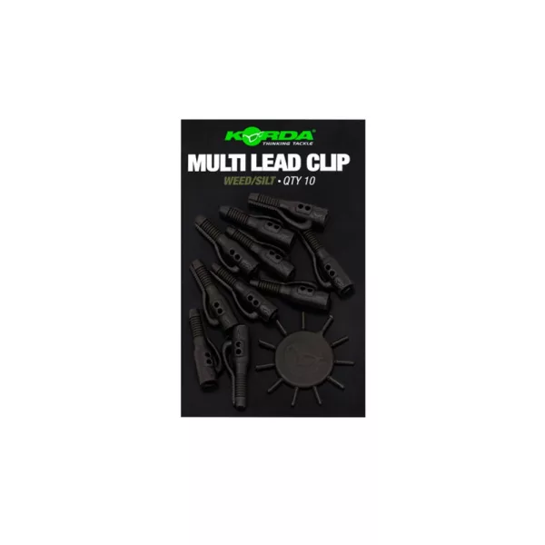 Korda Lead Clip Pin Weed Silt Multi Lead Clip Klip na olovo 10ks