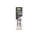 Korda Kable Leadcore Leader Hybrid Lead Clip QC Swivel Gravel Bojlová Montáž 50cm 3ks