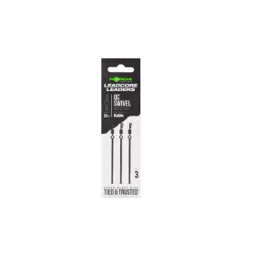   Korda Kable Leadcore Leader QC Swivel Weed Bojlová Montáž 50cm 3ks