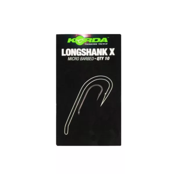 Korda Long Shank X Size 04 - kaprový háček