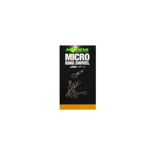 Korda Micro Rig Ring Swivel Large - micro obratlík