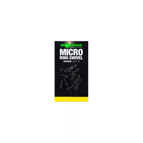 Korda Micro Rig Ring Swivel Medium - micro obratlík