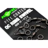 Korda PTFE QC Ring Swivel Velikost 11 Rychloobrátlík 8ks