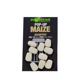 Korda Pop-up Maize Banoffee White Gumová kukuřice