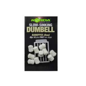   Korda Slow Sinking Dumbell Banoffee Imitace nástrahy 8mm 10ks