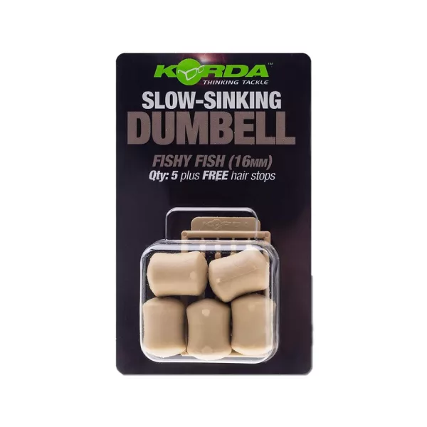 Korda Slow Sinking Dumbell Banoffee Imitace nástrahy 16mm 5ks