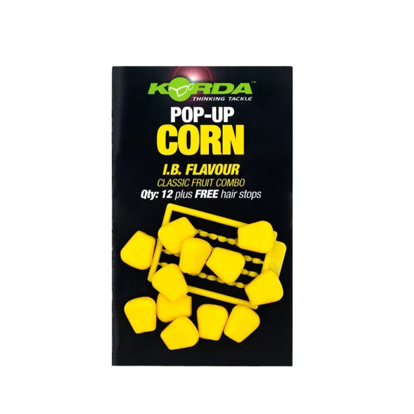 Korda Pop-up Corn IB Yellow Gumová kukuřice
