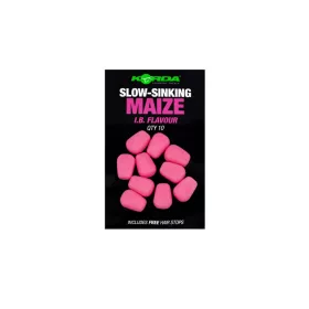 Korda Růžová Pomalu potápivá Gumová kukuřice 10ks