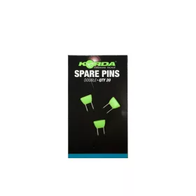   Korda 20x Double Pins For Rig Safes Dvojité kolíčky na háčky pro držáky návazců