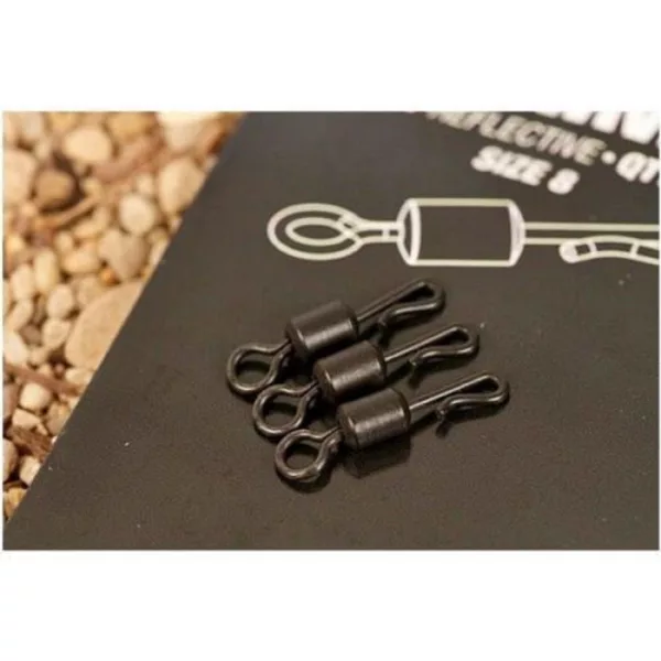 Korda Kwik Change Swivel size 8 Ring - rychlospojka s kroužkem
