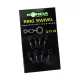 Korda Ring Swivels Size 8 - 8 ks
