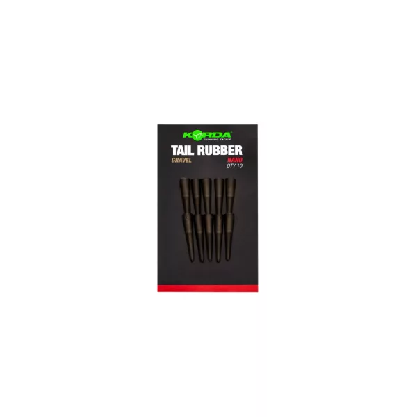Korda Tail Rubber Nano Gravel Gumová objímka 10ks