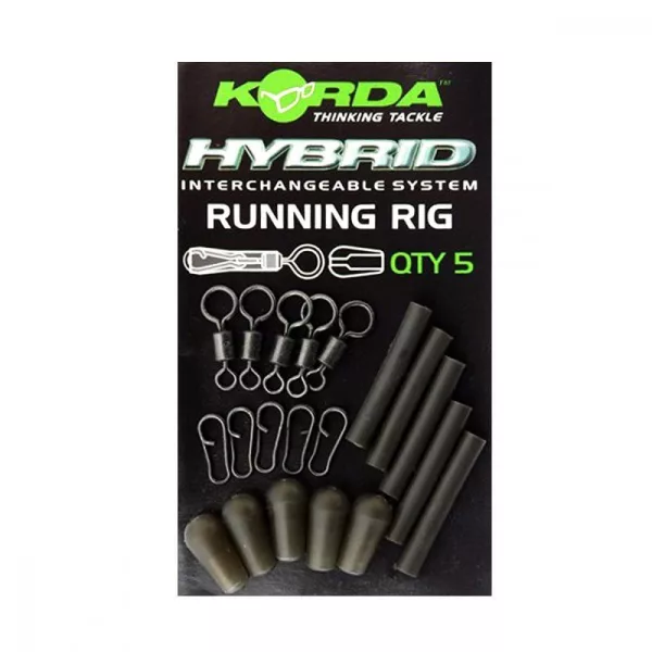 Korda Running Rig Klouzavá koncová montáž Set
