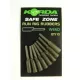 Korda Rubbers Weedy Green - zelená - gumový zvon, gumový kužel